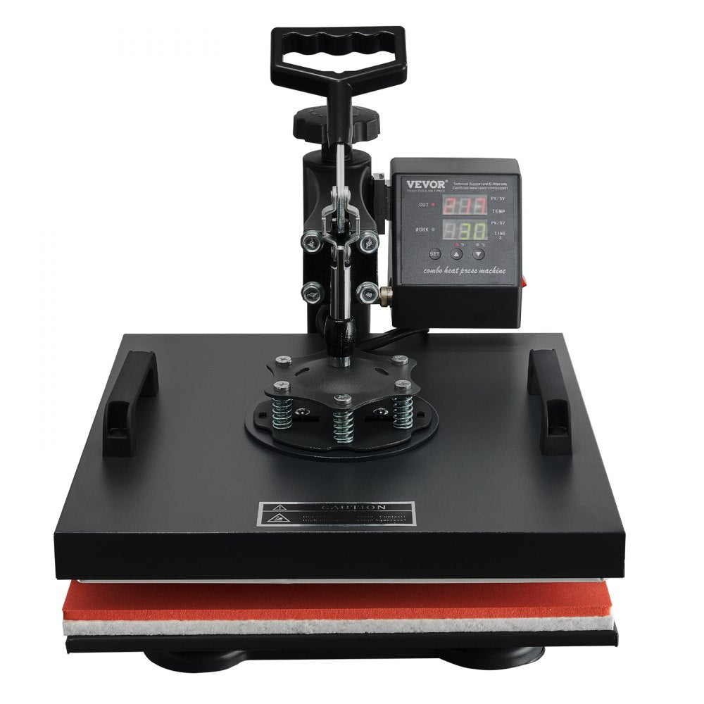 TLM38388 - VEVOR 15x15in Heat Press for T-Shirts & Mugs
