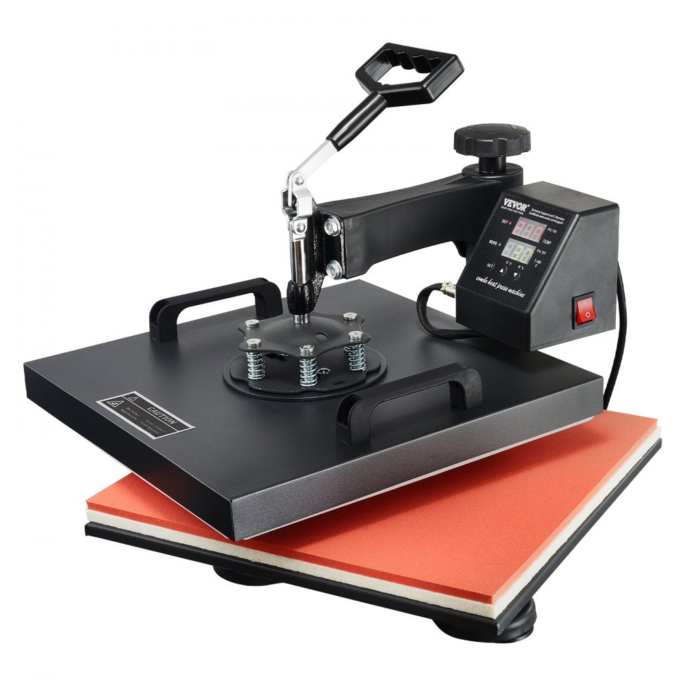 TLM38388 - VEVOR 15x15in Heat Press for T-Shirts & Mugs