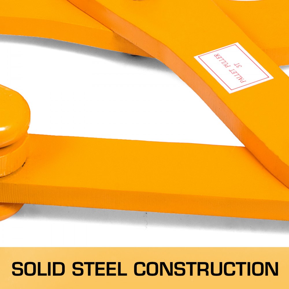 010242435337 - 6" Wide Steel Pallet Puller with 6614 lb Capacity