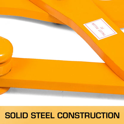 010242435337 - 6" Wide Steel Pallet Puller with 6614 lb Capacity