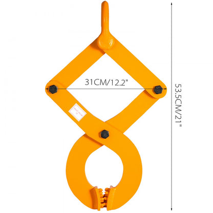 010242435337 - 6" Wide Steel Pallet Puller with 6614 lb Capacity