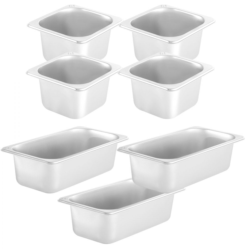 VRX1400/380LID - 55-Inch Refrigerated Prep Station with 7 Food Pans