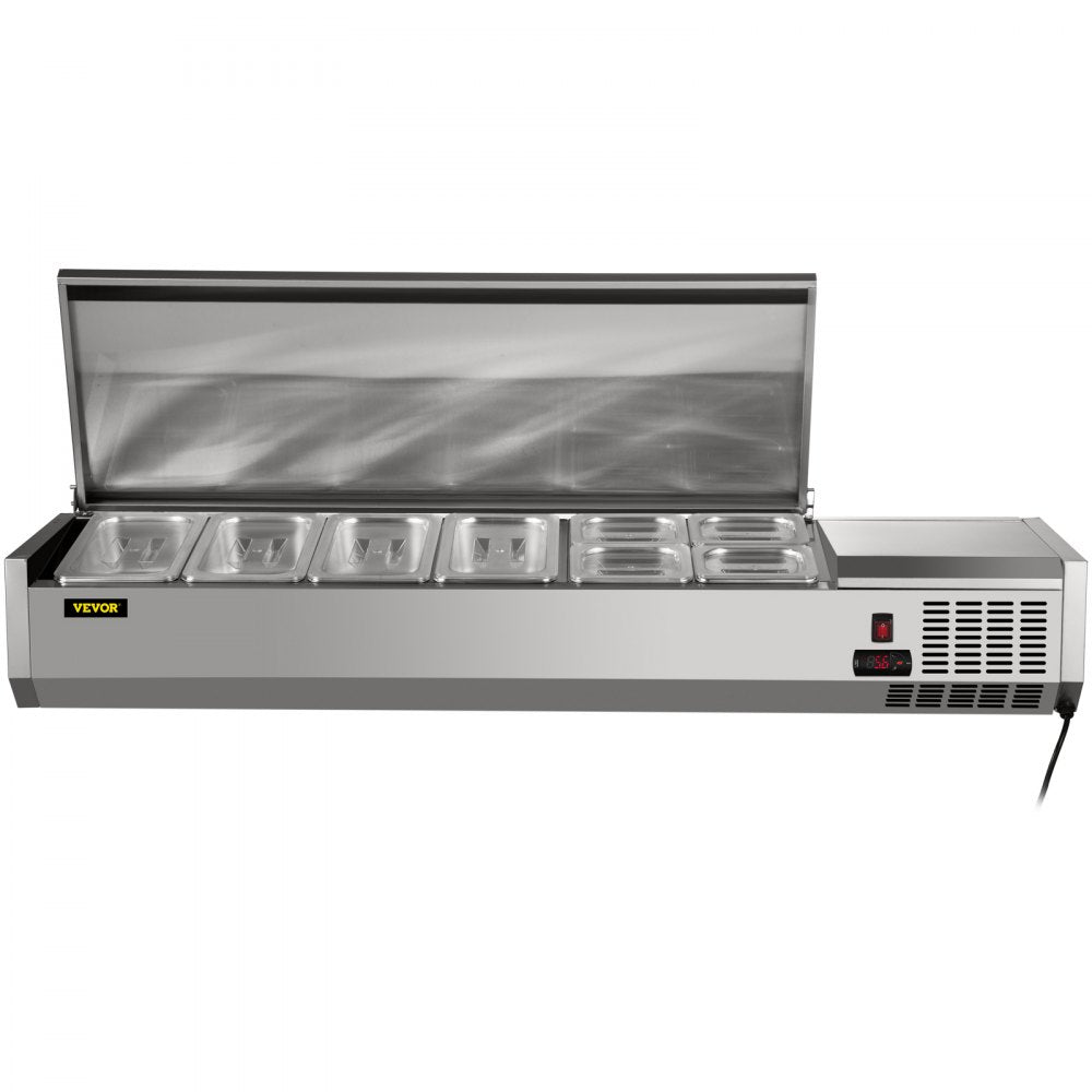 VRX1500/380LID - 60-Inch Refrigerated Prep Station for Sandwiches & Salads