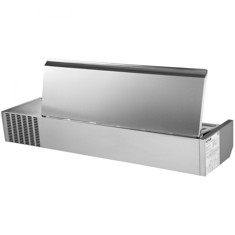 VRX1800/380LID - 71-Inch Refrigerated Prep Station for Efficient Food Service