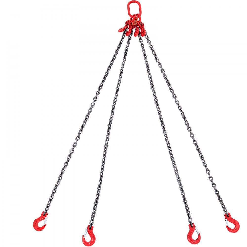 010796722797 - VEVOR 5' Chain Sling, 11,000 lbs Capacity, Adjustable Length