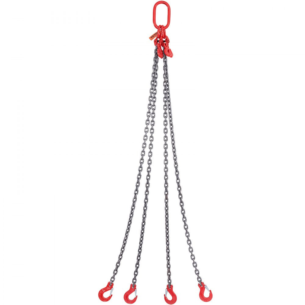 010796722797 - VEVOR 5' Chain Sling, 11,000 lbs Capacity, Adjustable Length