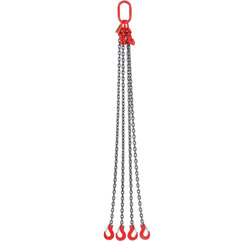 010796722797 - VEVOR 5' Chain Sling, 11,000 lbs Capacity, Adjustable Length