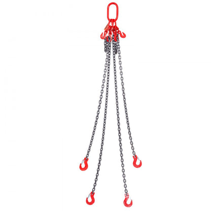010796722797 - VEVOR 5' Chain Sling, 11,000 lbs Capacity, Adjustable Length