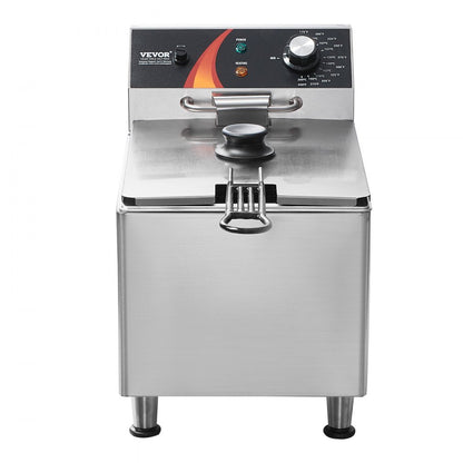EF-12L - 12Qt Electric Deep Fryer with Adjustable Temperature Control