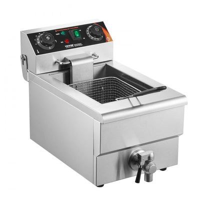 SC-101V - 11.6L Electric Deep Fryer with Adjustable Temperature and Timer