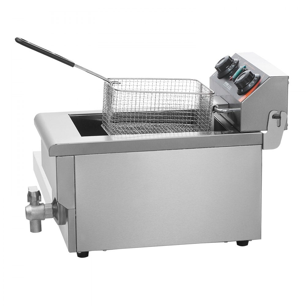SC-101V - 11.6L Electric Deep Fryer with Adjustable Temperature and Timer