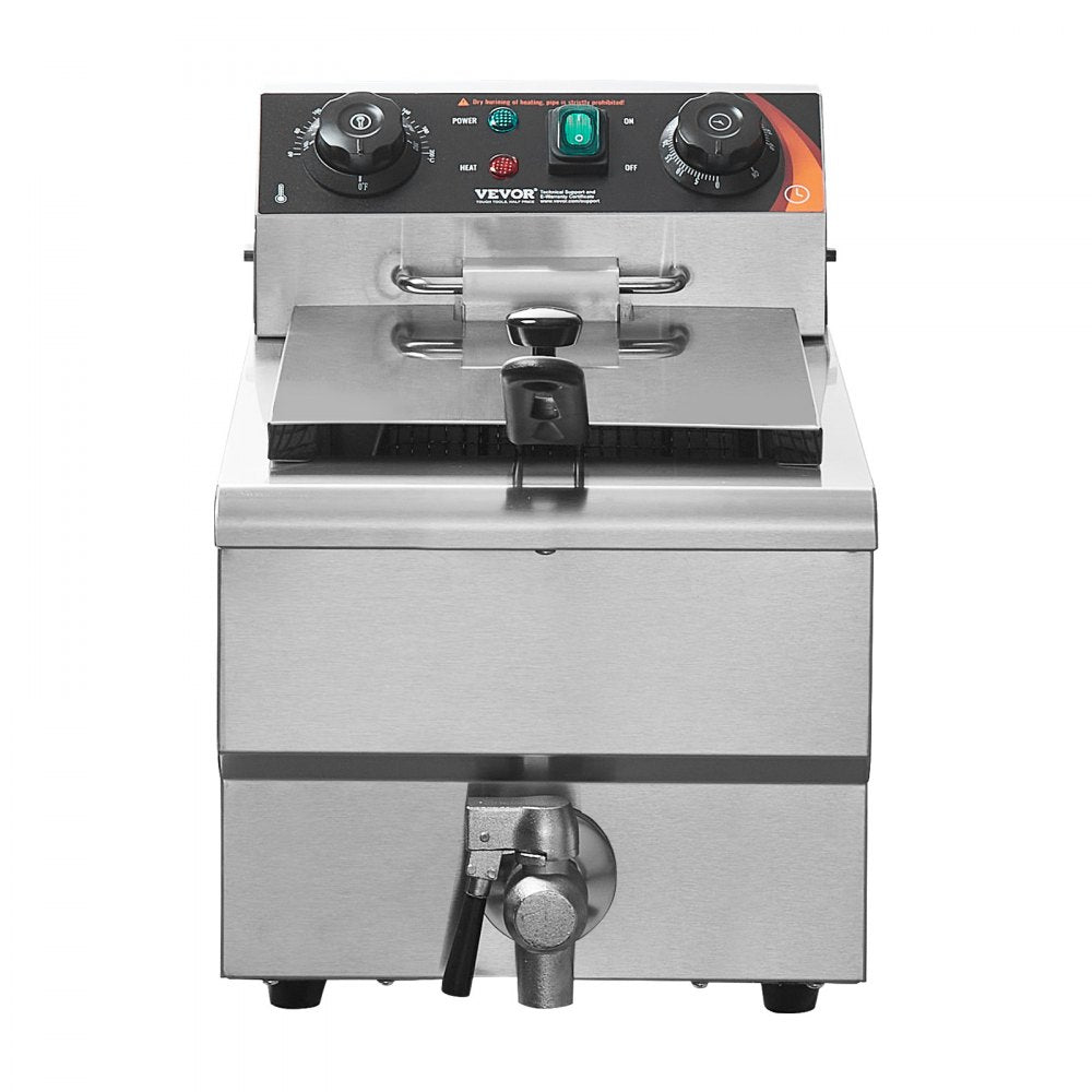 SC-101V - 11.6L Electric Deep Fryer with Adjustable Temperature and Timer