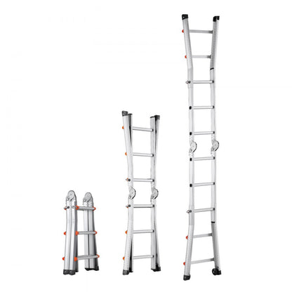 KMP403D - 11FT Multi-Function A-Frame Ladder with Stability Features