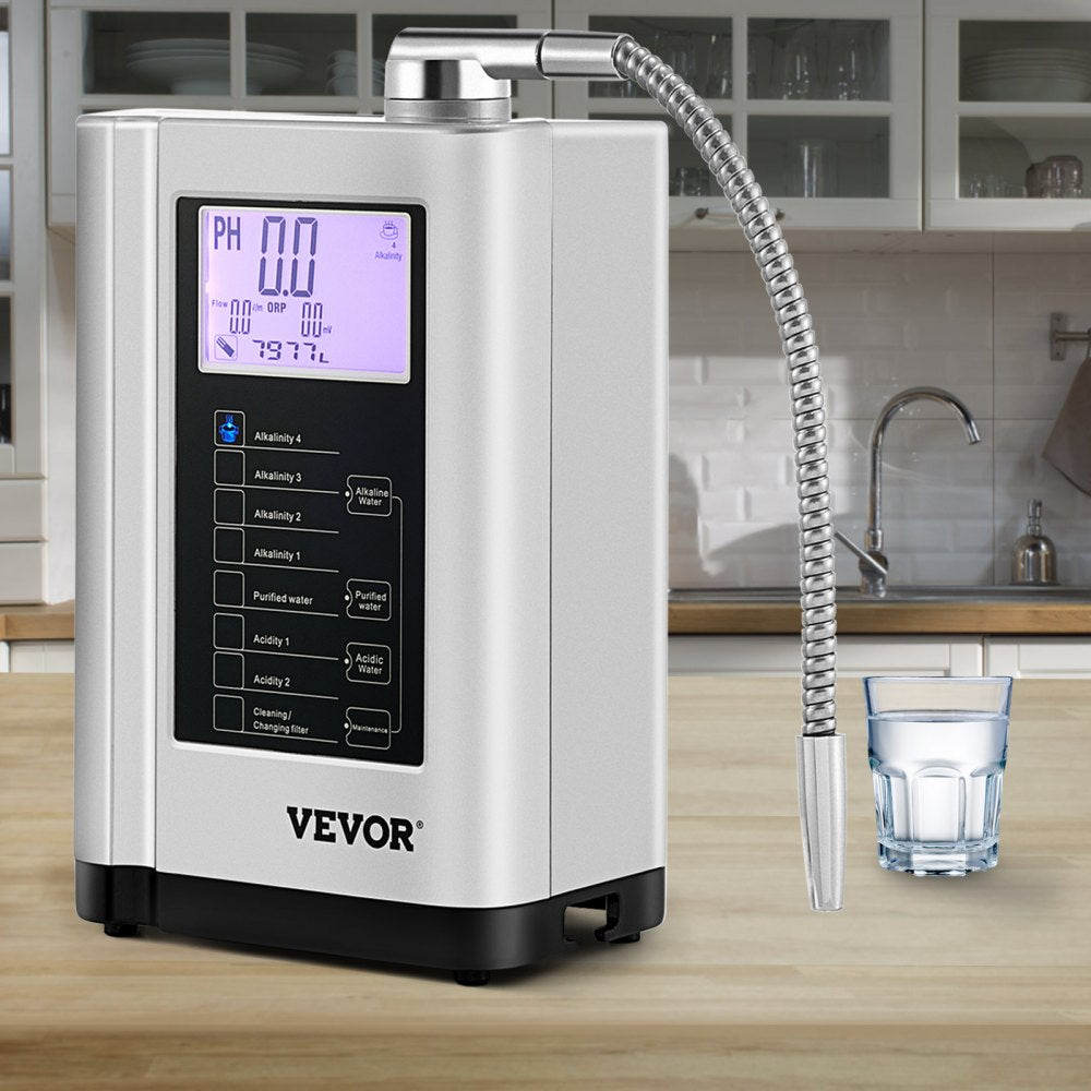 EHM-729 - 3.8" LCD Water Ionizer with 7 pH Options