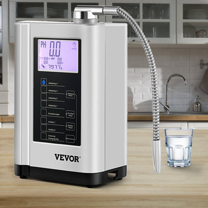 EHM-729 - 3.8" LCD Water Ionizer with 7 pH Options