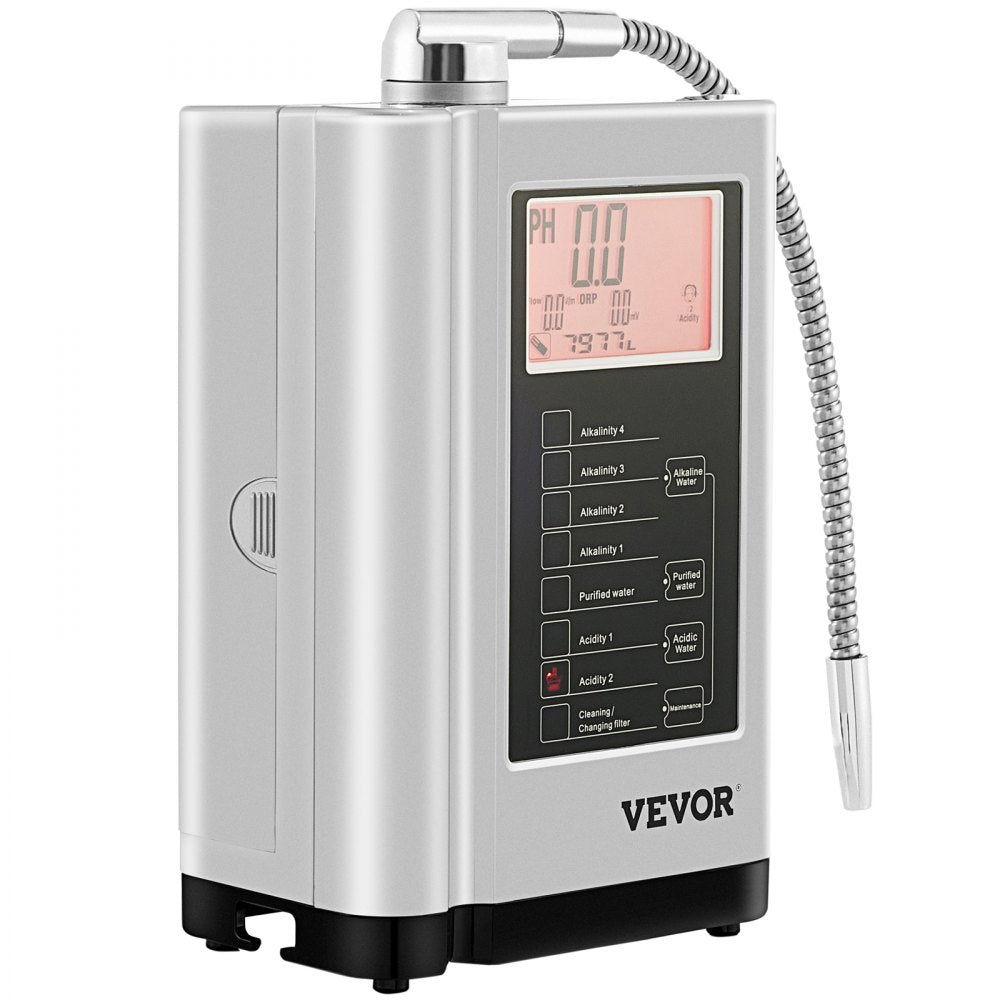 EHM-729 - 3.8" LCD Water Ionizer with 7 pH Options