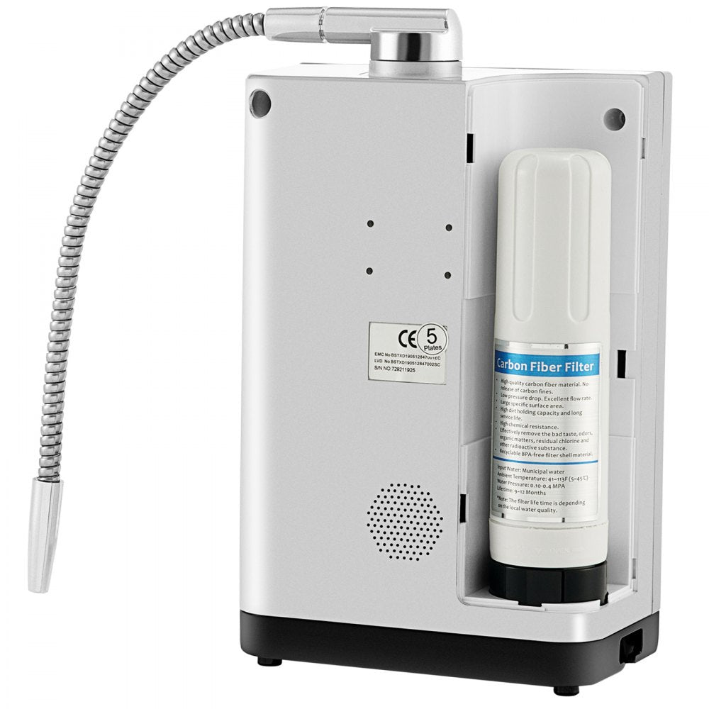 EHM-729 - 3.8" LCD Water Ionizer with 7 pH Options