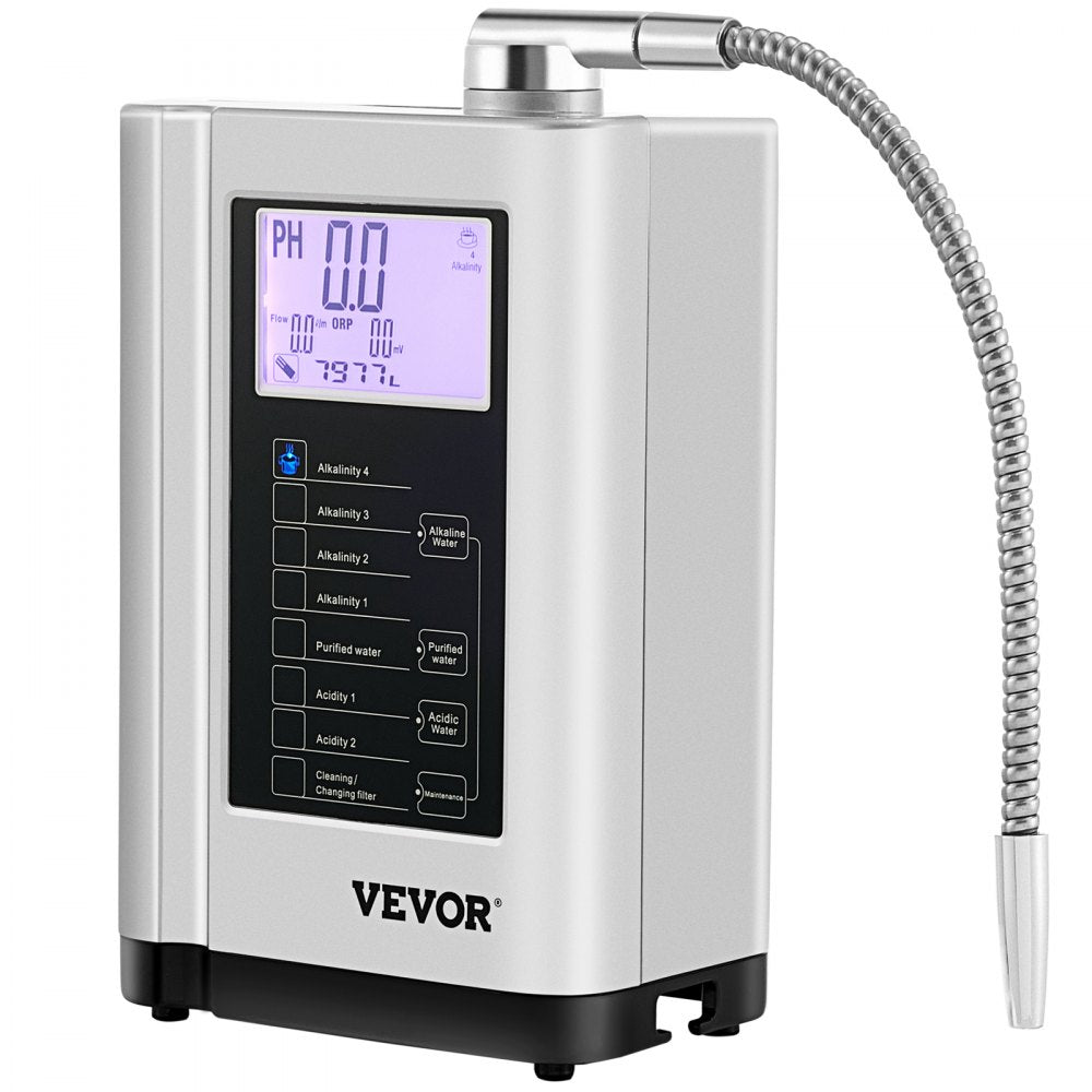 EHM-729 - 3.8" LCD Water Ionizer with 7 pH Options
