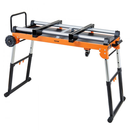 010920821563 - 5-in-1 Miter Saw Stand Supports Up to 330lbs
