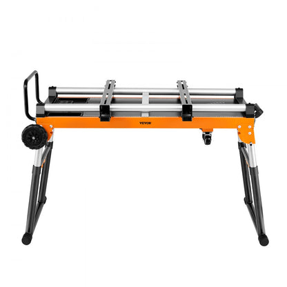 010920821563 - 5-in-1 Miter Saw Stand Supports Up to 330lbs