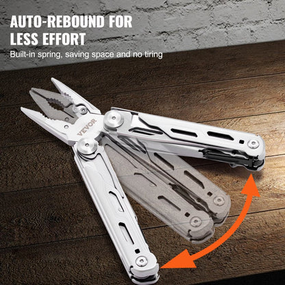 GHK6B - Durable 16-in-1 Stainless Steel Multitool Pliers for Outdoors