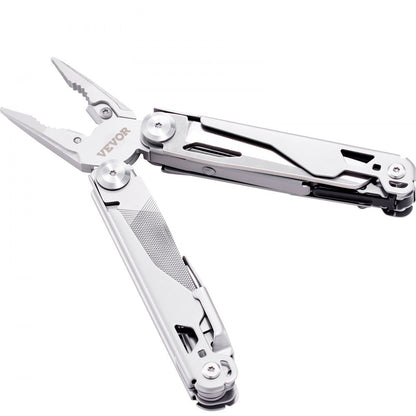 GHK11 - Durable 440A Stainless Steel 17-in-1 Multitool Pliers