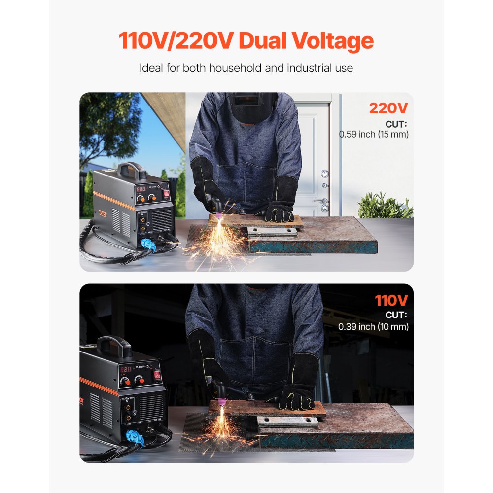 CT-520GD - 3-in-1 IGBT Plasma Cutter Welder with LCD Control