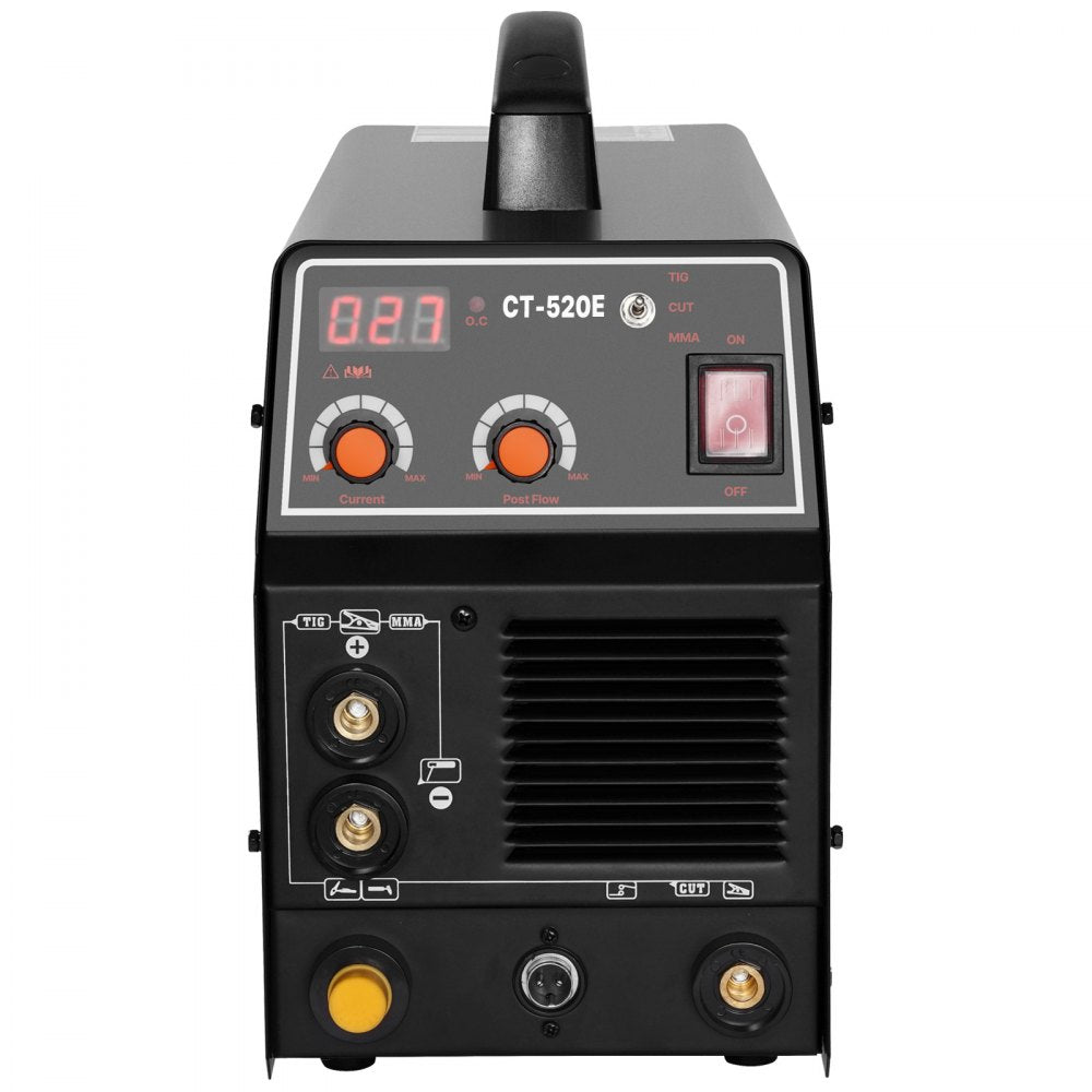 CT-520E - 3-in-1 Plasma Cutter Welder, 50A Cutting, Dual Voltage