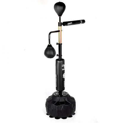 010569142562 - Adjustable 360-Degree Reflex Speed Trainer with Gloves