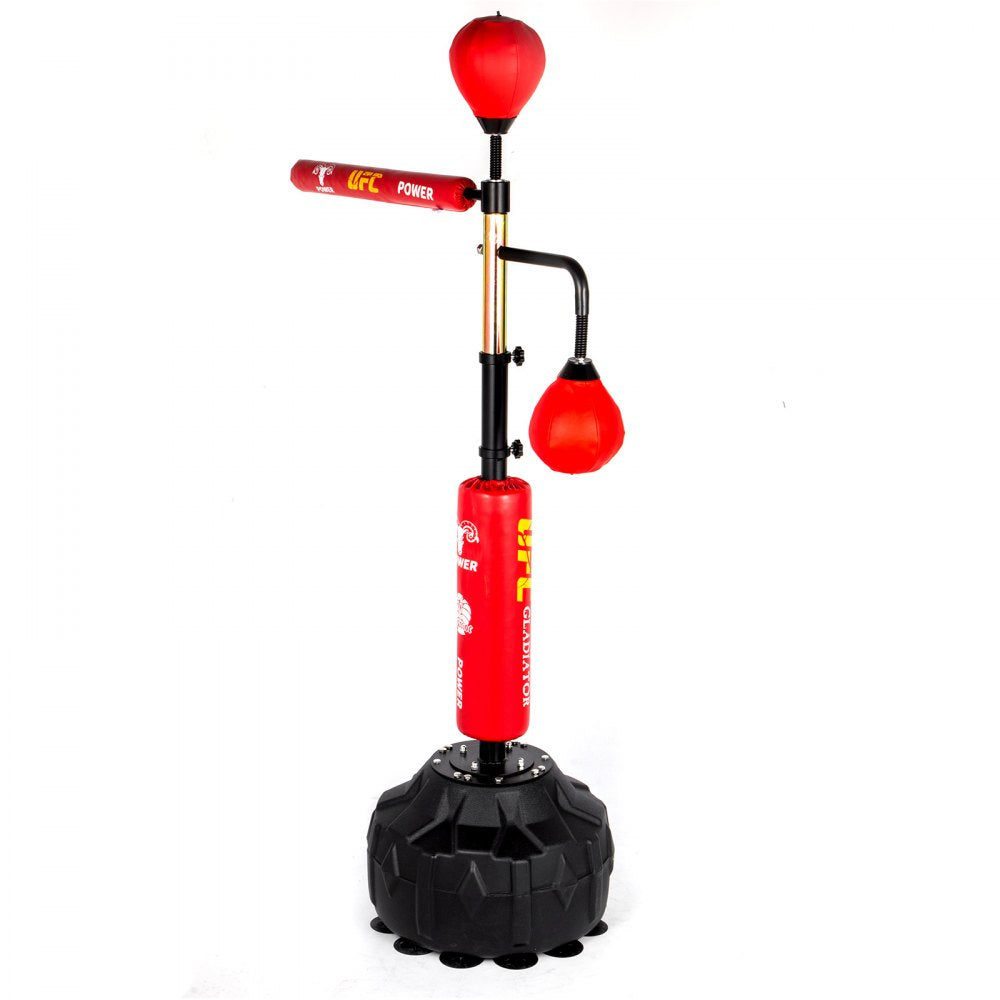010342508330 - VEVOR Adjustable Boxing Speed Trainer with Spinning Bar and Reflex Ball