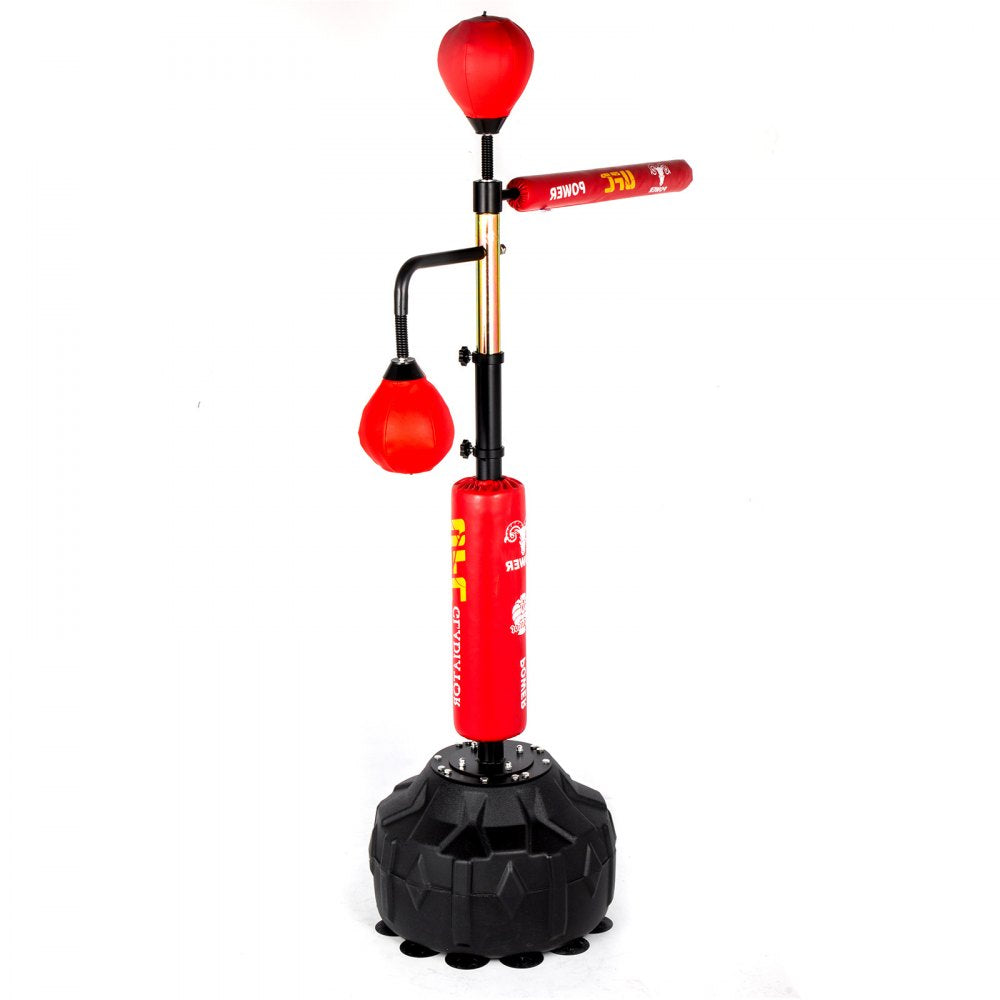 010342508330 - VEVOR Adjustable Boxing Speed Trainer with Spinning Bar and Reflex Ball