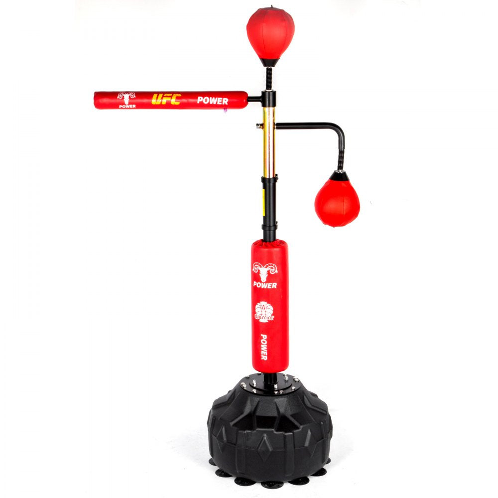 010342508330 - VEVOR Adjustable Boxing Speed Trainer with Spinning Bar and Reflex Ball