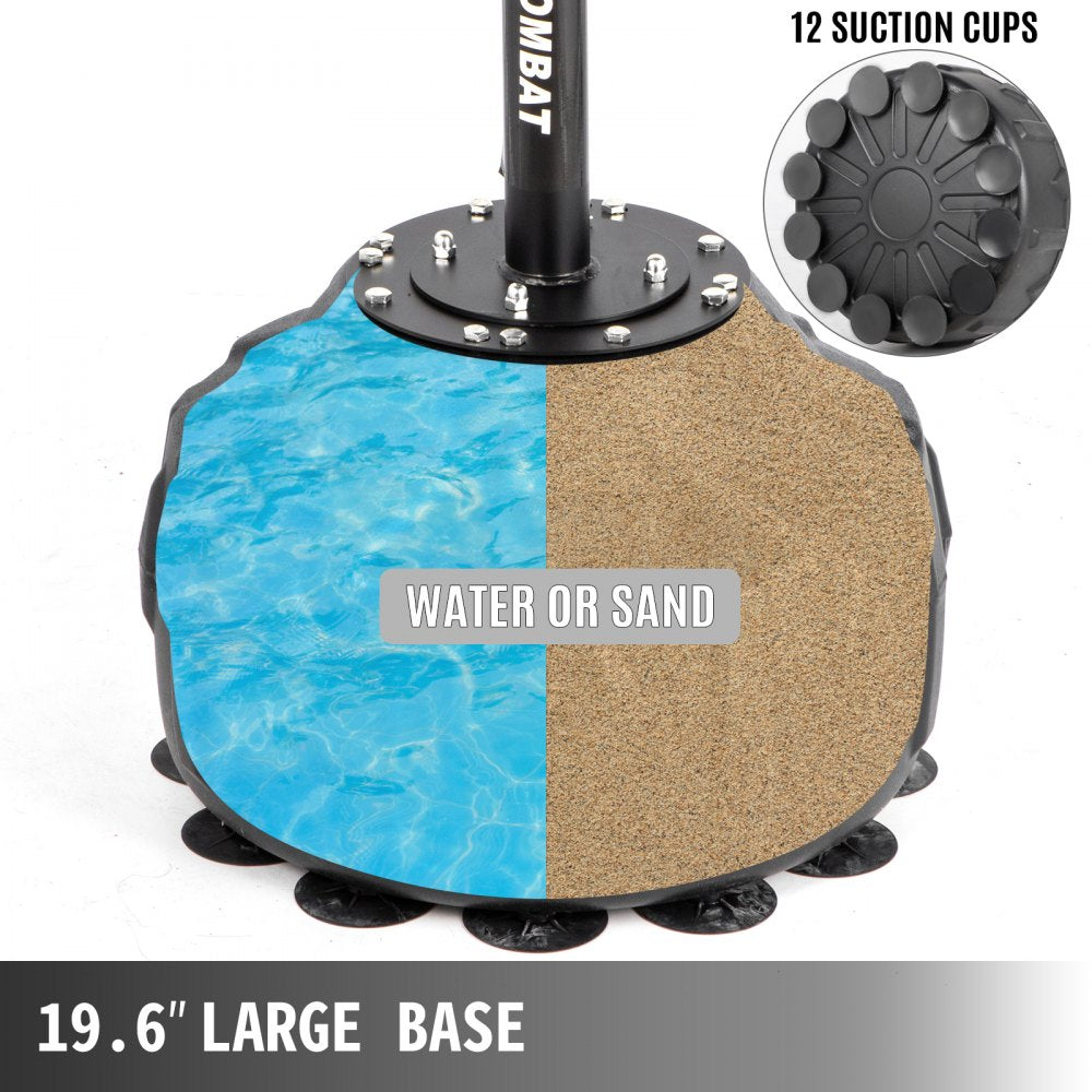 010342508330 - VEVOR Adjustable Boxing Speed Trainer with Spinning Bar and Reflex Ball