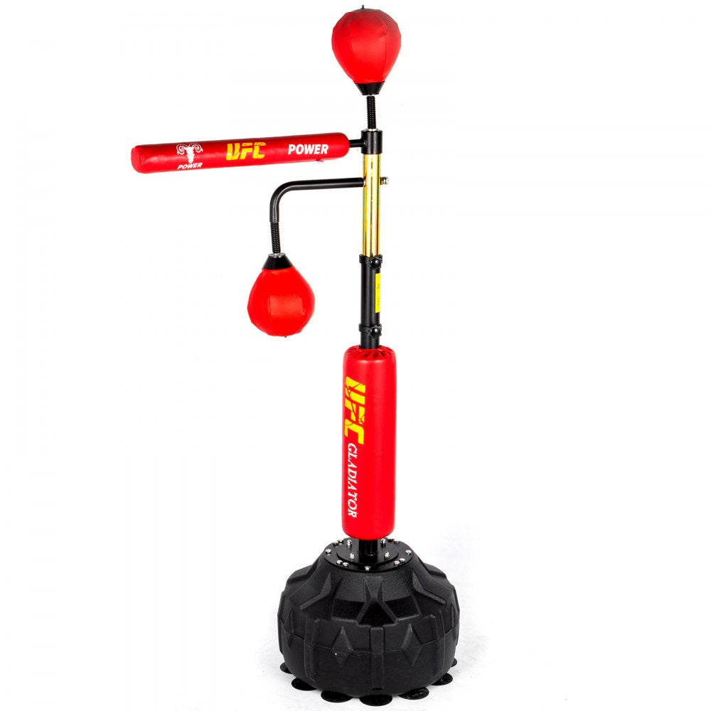 010342508330 - VEVOR Adjustable Boxing Speed Trainer with Spinning Bar and Reflex Ball