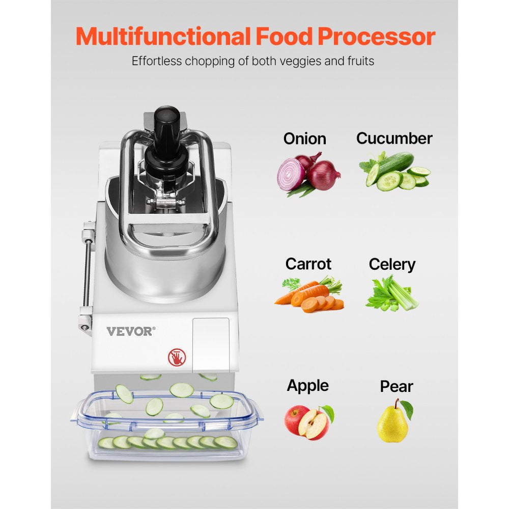 VC65MS - 750W Food Processor with Swift Chopping Blades & Anti-Slip Base
