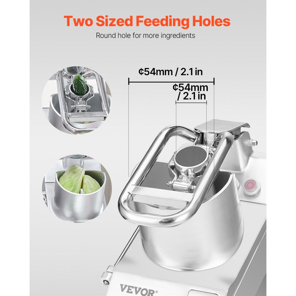 VC65MS - 750W Food Processor with Swift Chopping Blades & Anti-Slip Base