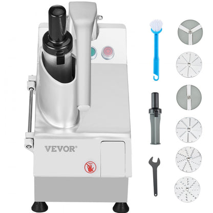 VC60MS - 550W Food Processor with 6 Sharp Blades for Quick Chopping