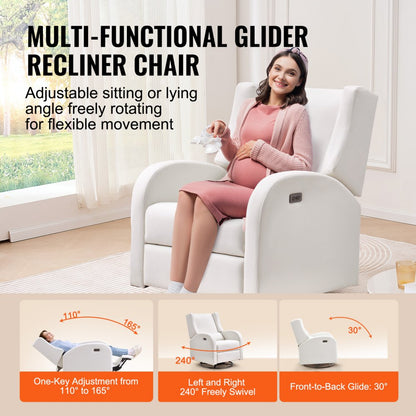 SX-81444-1 - 240° Swivel Power Recliner for Ultimate Relaxation
