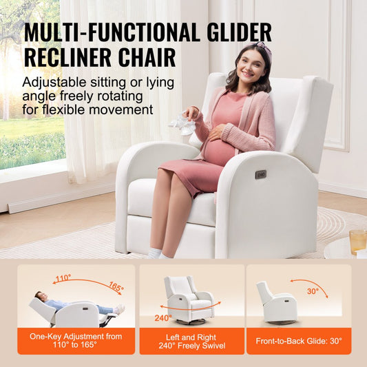 SX-81444-1 - 240° Swivel Power Recliner for Ultimate Relaxation