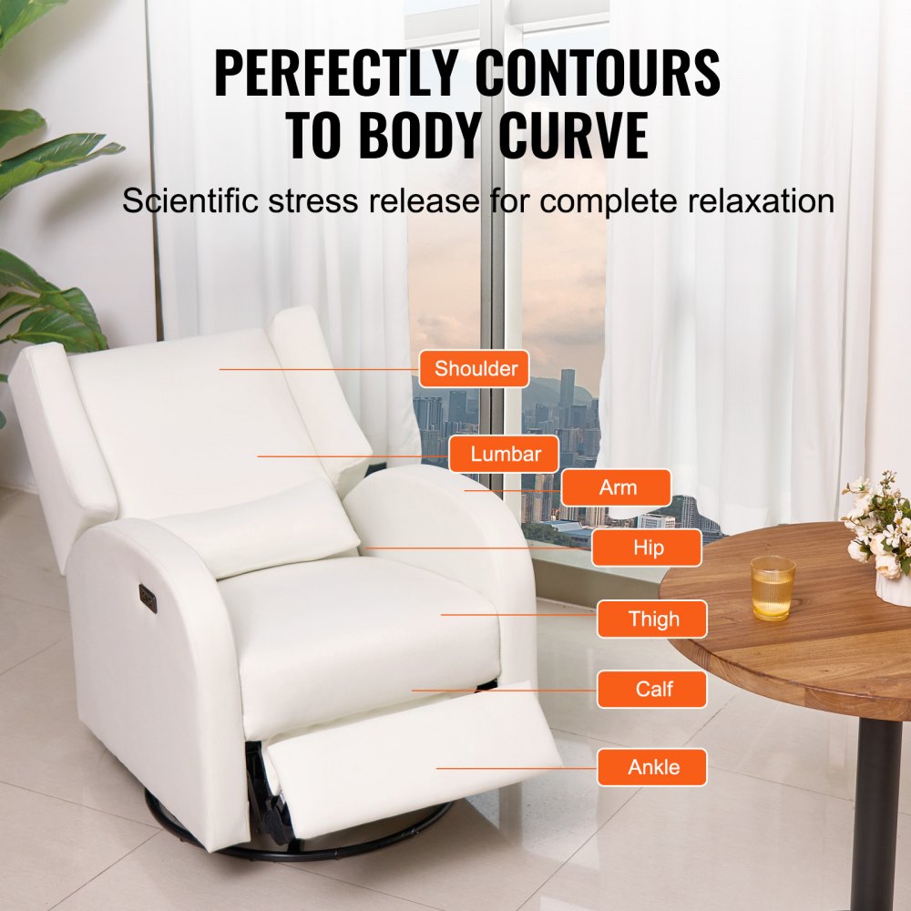 SX-81444-1 - 240° Swivel Power Recliner for Ultimate Relaxation