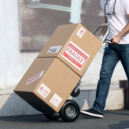 FHT250A - Heavy-Duty 2-in-1 Aluminum Hand Truck, 800 lbs Capacity