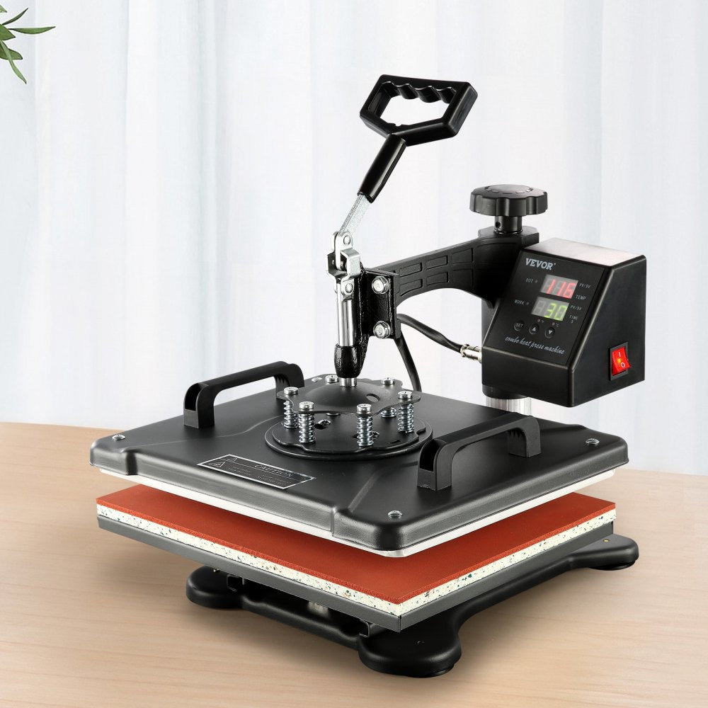 TLM13138 - 8-in-1 Heat Press Machine, 12"x15" with Swivel Design