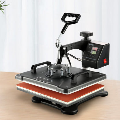 TLM13138 - 8-in-1 Heat Press Machine, 12"x15" with Swivel Design