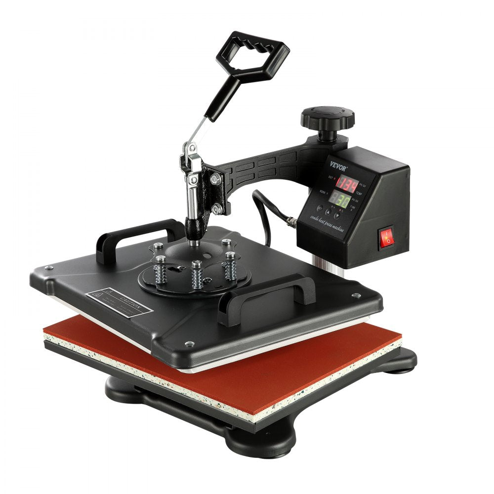 TLM13138 - 8-in-1 Heat Press Machine, 12"x15" with Swivel Design