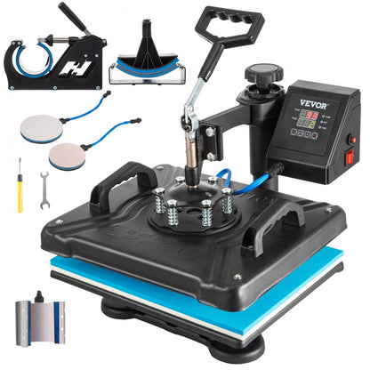 TL1215 - 12" x 15" 6-in-1 Heat Press Machine for Creative Projects