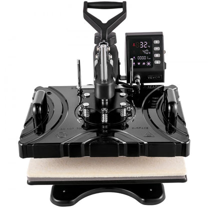 010625410982 - 12x15 Inch Heat Press with Double-Tube Heating Technology