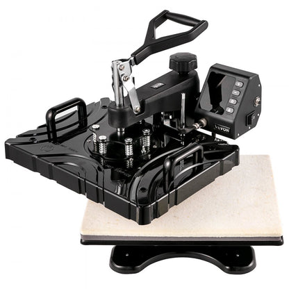 010625410982 - 12x15 Inch Heat Press with Double-Tube Heating Technology