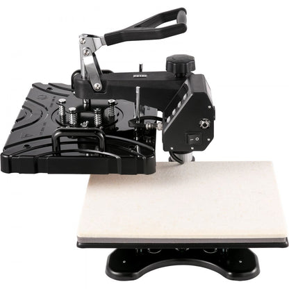 010625410982 - 12x15 Inch Heat Press with Double-Tube Heating Technology