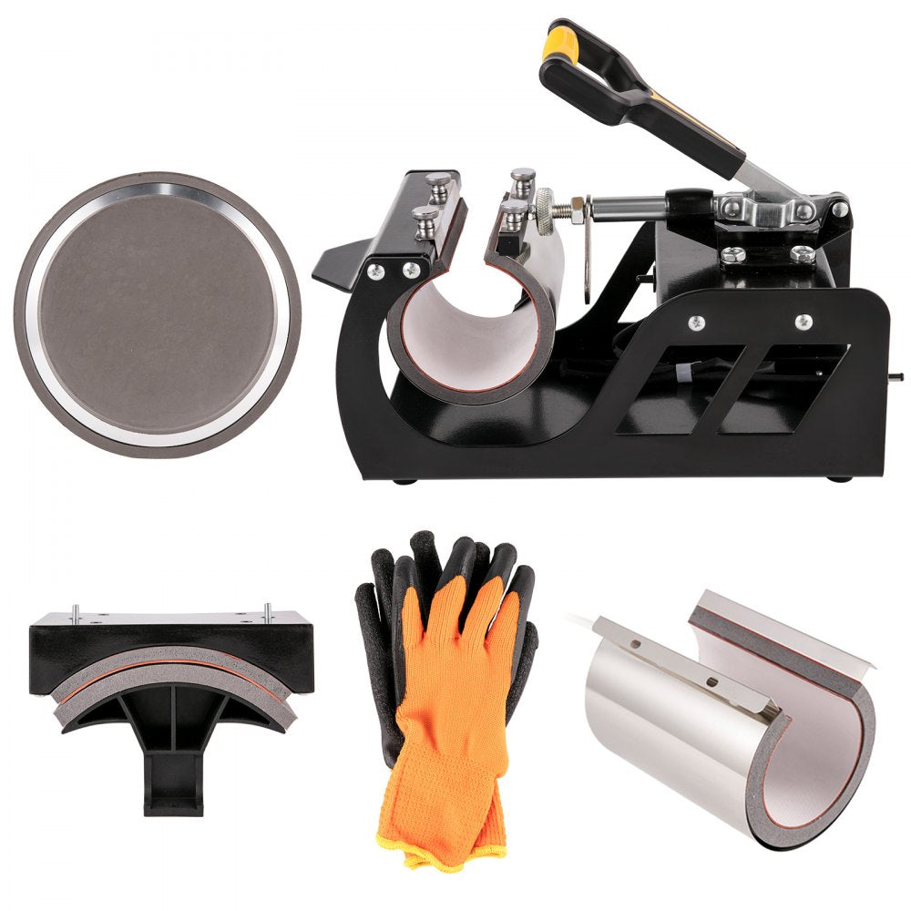 010625410982 - 12x15 Inch Heat Press with Double-Tube Heating Technology