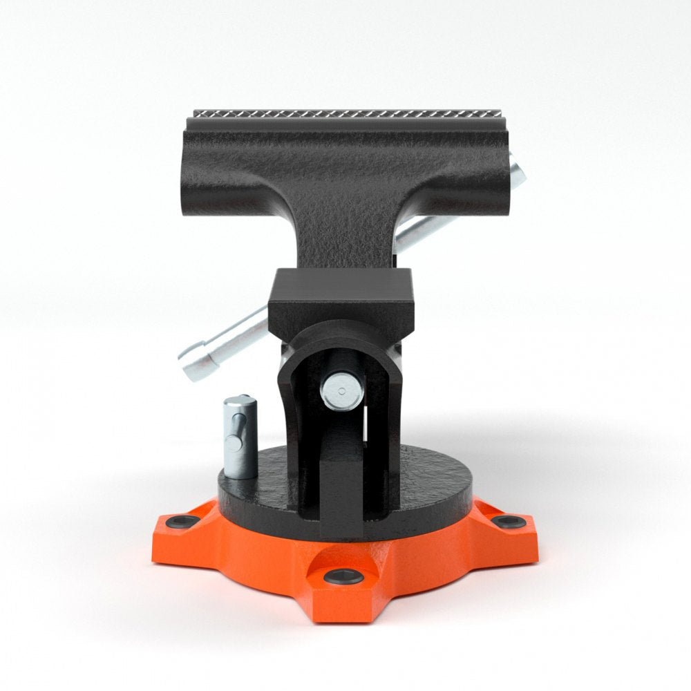 4.5 Bench Vise - 4.5" Heavy-Duty Vise with 240° Swivel Base
